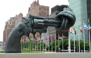 United Nations Building - Sculpture in the Lawn