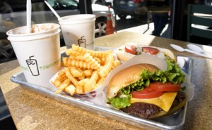 Delicious Offerings from the Shake Shack Menu - Burgers, Fries, Frozen Custard Shakes and more